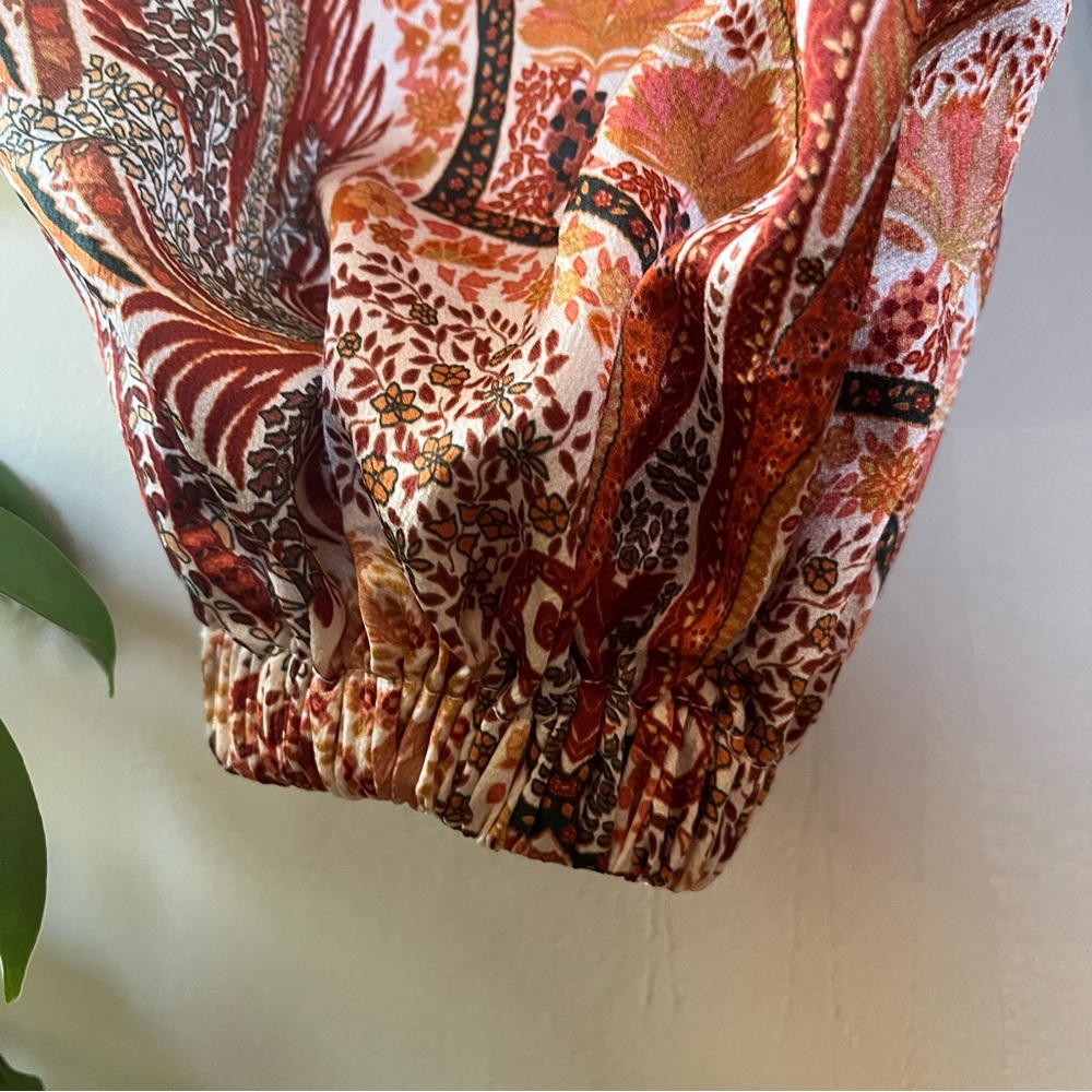 cider orange printed balloon pants - Picture 8 of 10